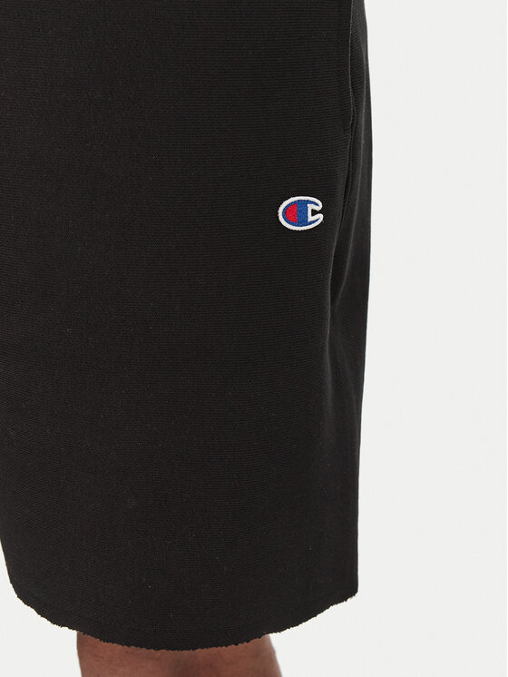Champion Champion Sportske kratke hlače 220764 Crna Loose Fit