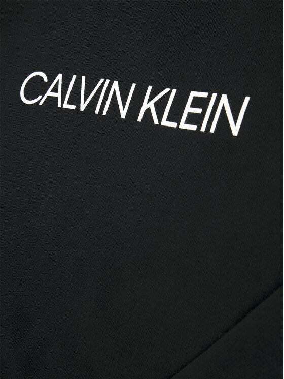 Calvin Klein Jeans Calvin Klein Jeans Bluza Logo Sweatshirt IU0IU00091 Czarny Regular Fit