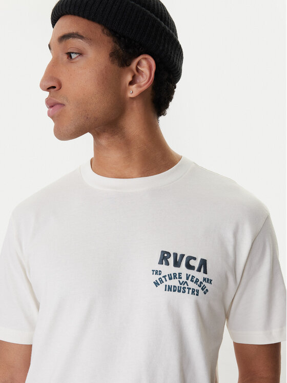 RVCA RVCA Tricou EVYZT00297 Écru Regular Fit