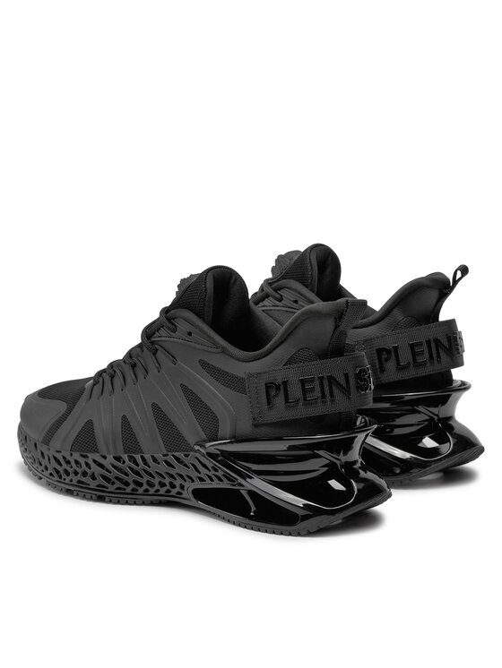 Plein Sport Plein Sport Superge Chrome Tiger Gen.X.-02 FACS USC0398 STE003N Črna