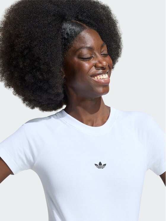 adidas Originals adidas Originals T-Shirt 170628 Biały Slim Fit