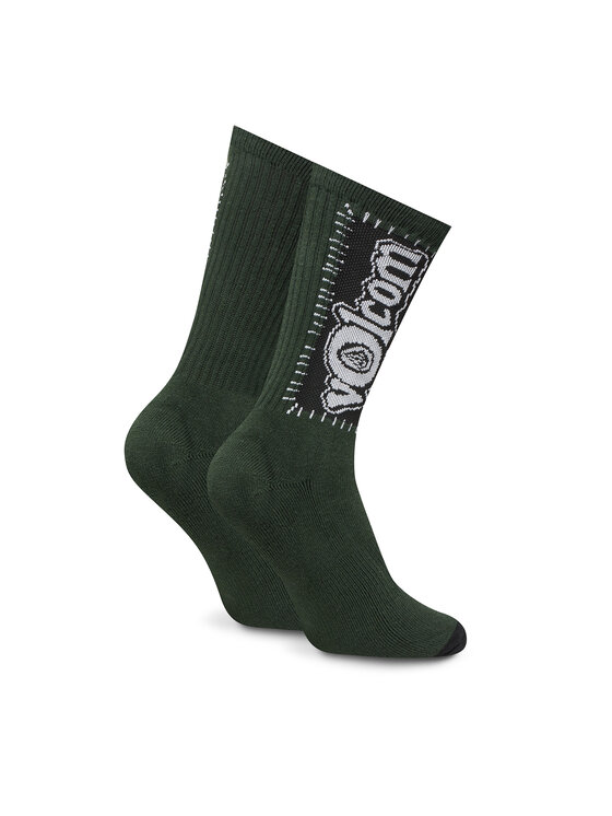 Volcom Volcom Hohe Unisex-Socken Ent D6312502 Grün