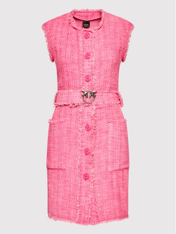 Pinko Pinko Každodenné šaty Agira 1G179V 8716 Ružová Regular Fit