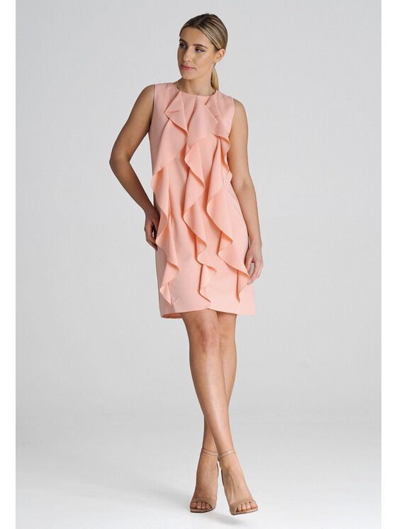 FIGL FIGL Vestito da giorno M1002 Rosa Regular Fit