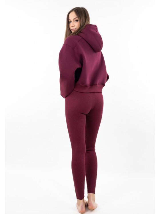 DKaren Sport DKaren Sport Dres DK-K-B11 Bordowy Classic Fit