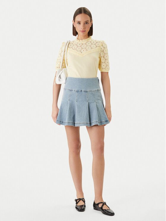 Morgan Morgan Bluza 241-DULIE Rumena Regular Fit