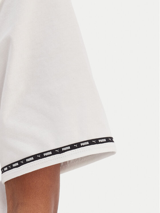 Puma Puma T-Shirt POWER TAPE TEE 67362602 Weiß Regular Fit