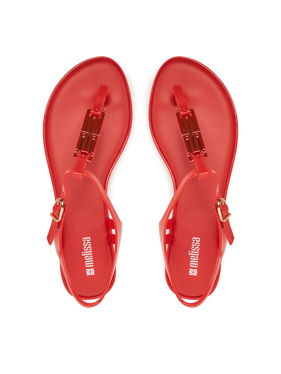 Melissa Melissa Sandały Solar M Chic Ad. 35907 Czerwony
