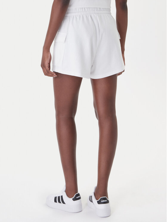 adidas adidas Αθλητικό σορτς Essentials Small Logo French Terry Cargo JD9945 Λευκό Loose Fit