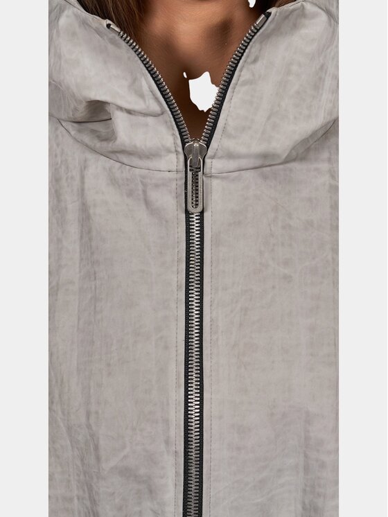 MADE BY SOCIETY MADE BY SOCIETY Kurtka anorak Velune - J27727 Szary Basic Fit