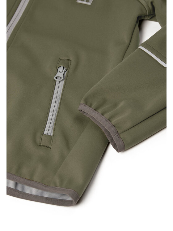 LEGO LEGO Kurtka softshell Sefrit200 Khaki Regular Fit