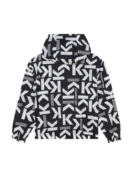 KARL LAGERFELD KARL LAGERFELD Giacca a vento z30037_n50 Nero Regular Fit