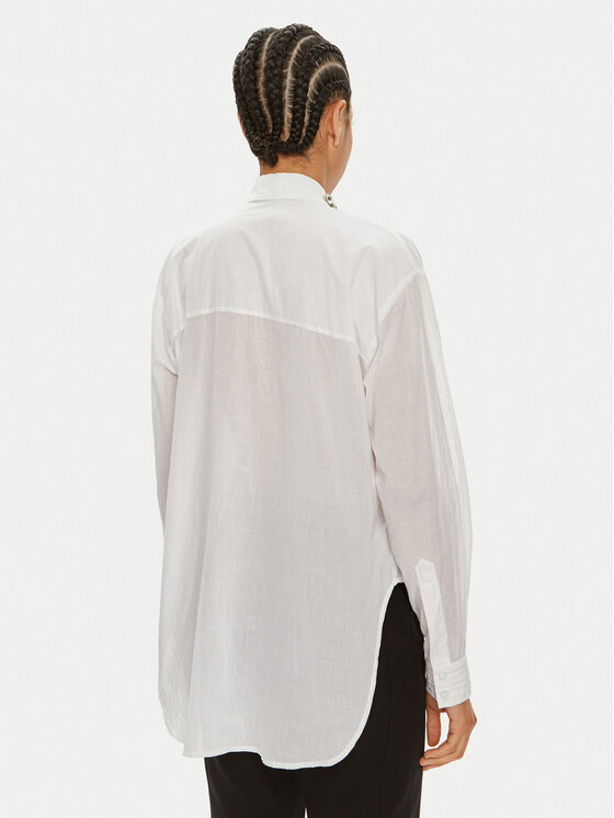 PINKO Pinko Πουκάμισο Carneia Camicia 103195 A1PX Λευκό Regular Fit