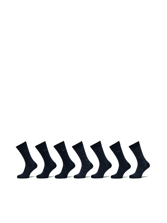 Cristiano Ronaldo CR7 Cristiano Ronaldo CR7 7er-Set hohe Herrensocken 8190-80-9001 Dunkelblau