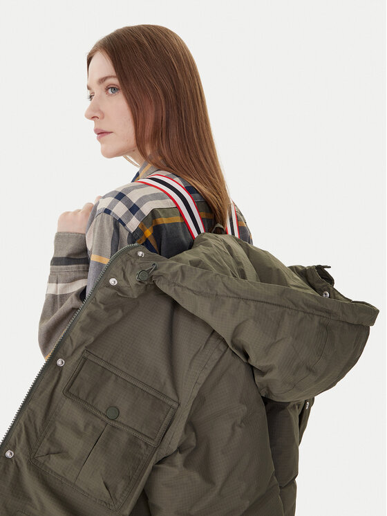 Hunter Hunter Parka Glyder HARW0014252 Zaļš Regular Fit