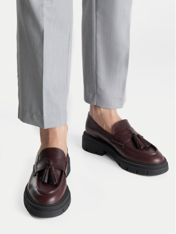 Gino Rossi Gino Rossi Slipper GRACE-I24-26375NB Dunkelrot