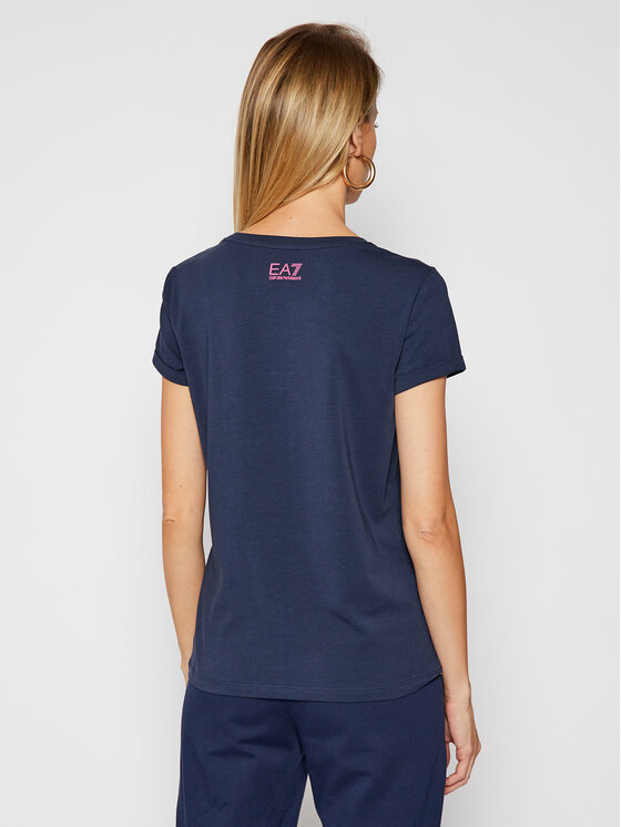 T-shirt 3KTT28 TJ12Z 1554 Blu scuro Regular Fit