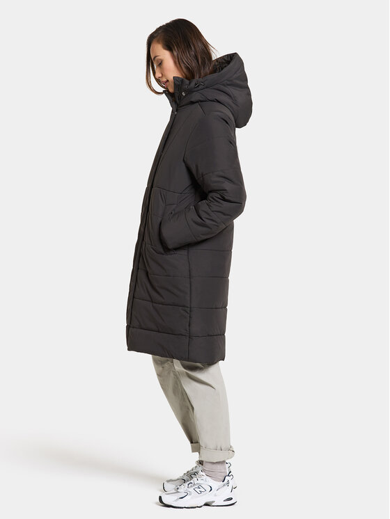 Didriksons Didriksons Striukė Moira Wns Parka 504944 Juoda Regular Fit