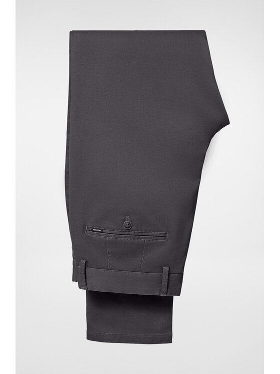 Próchnik Próchnik Chinosy PM2 SP082223000009 Szary Slim Fit