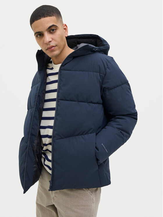 Jack & Jones Jack & Jones Zimné bundy Global 12283517 Tmavomodrá Regular Fit