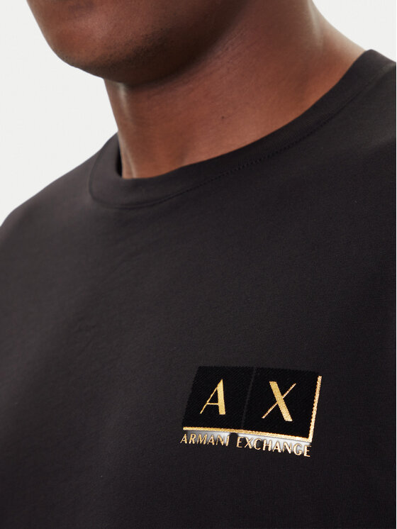 Armani Exchange Armani Exchange T-krekls XM001911 AF10356 MC004 Melns Regular Fit