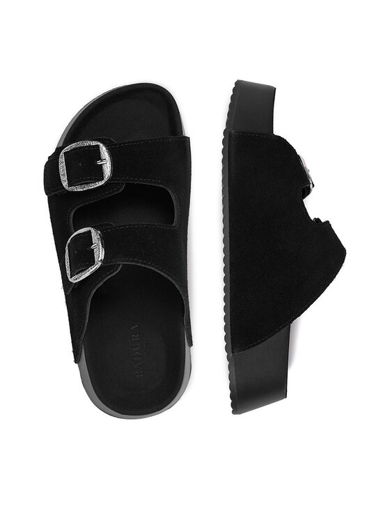 Badura Badura Pantoletten C-ALIZA-YB25C55-1 Schwarz