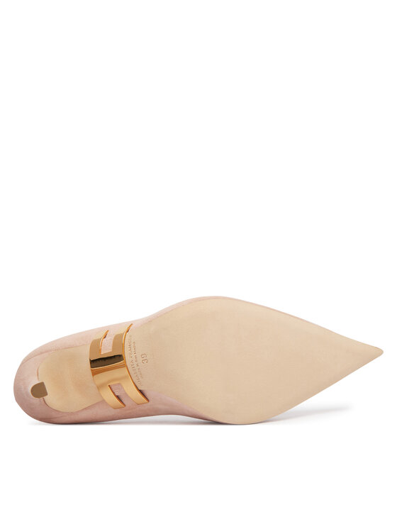 Elisabetta Franchi Elisabetta Franchi Pantofi cu toc subțire SA-16L-62E2-590 Bej deschis