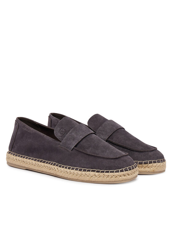 Calvin Klein Calvin Klein Espadrile Espadrille Loafer Band Su HM0HM02072 Rjava