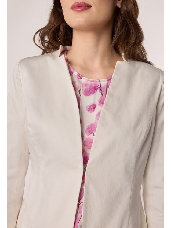 QUIOSQUE QUIOSQUE Sako QUIOSQUE 8SH002100 Bílá Regular Fit