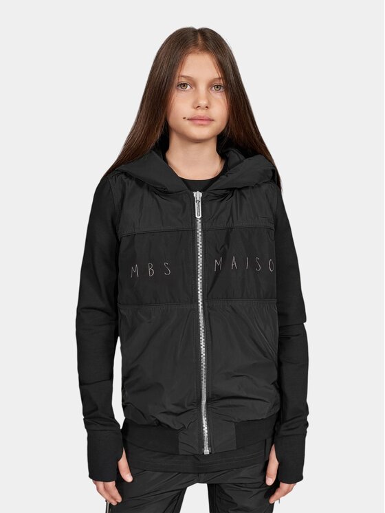 MADE BY SOCIETY MADE BY SOCIETY Kurtka przejściowa ASH - H37649 Czarny Basic Fit