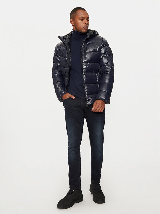 Save The Duck Save The Duck Зимно яке D30816M LUCK19 Тъмносин Regular Fit