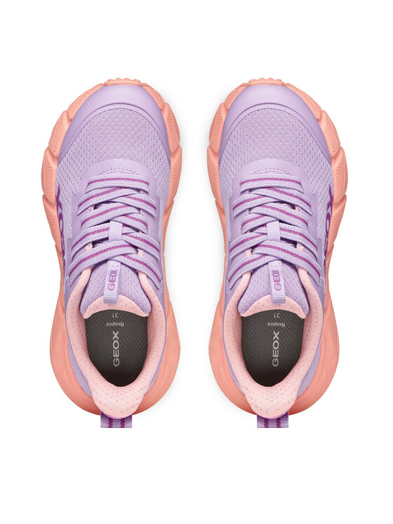 Geox Geox Sneakersy J Flexyper Fast Girl J55N5A 0149J C8R7Q D Fialová