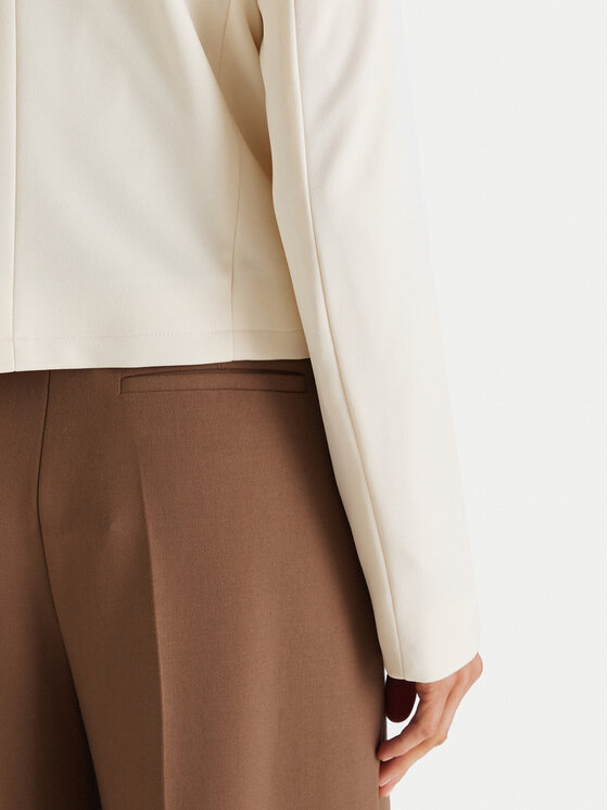 Calvin Klein Calvin Klein Zakó Lux Crepe Lady LV044F418G Sárga Regular Fit