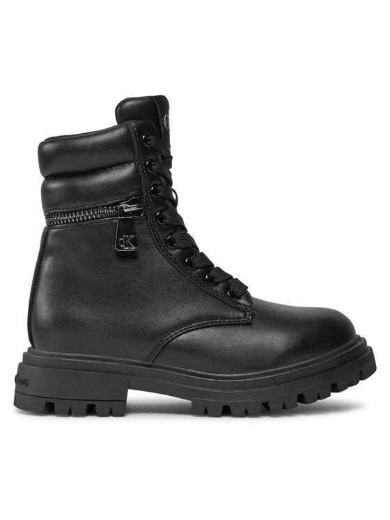 Calvin Klein Jeans Calvin Klein Jeans Ορειβατικά παπούτσια Lace-Up Bootie V3A5-80687-1355 M Μαύρο