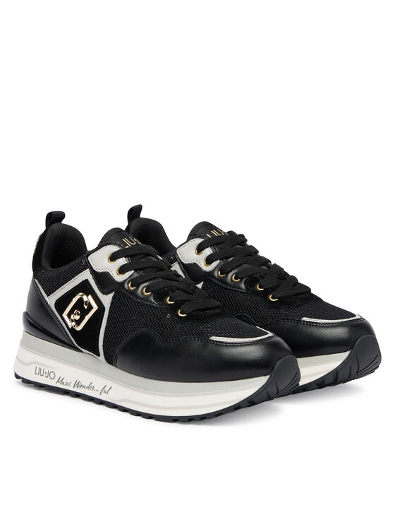 Liu Jo Liu Jo Sneakersy Maxi Wonder 01 BA6009 PX077 Czarny