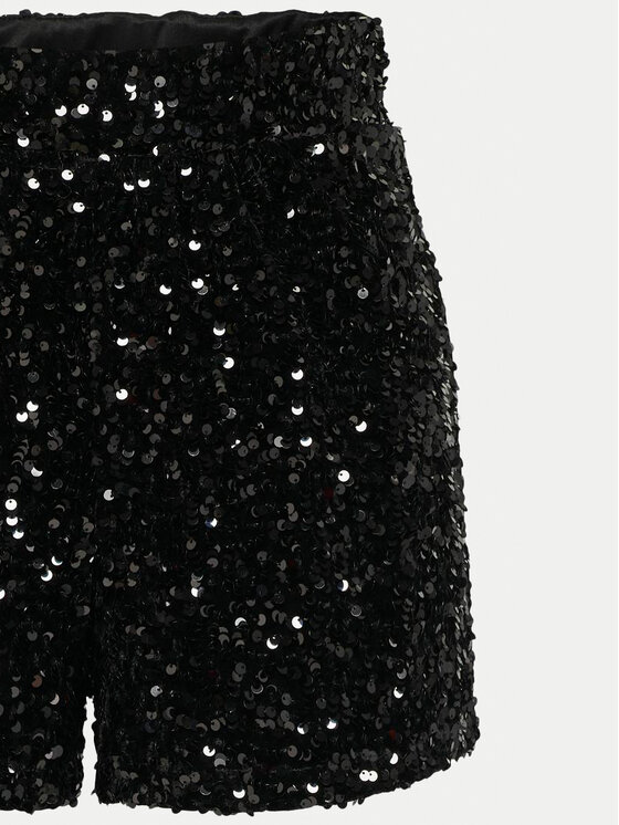 Kids ONLY Kids ONLY Pantaloncini di tessuto 15318020 Nero Regular Fit
