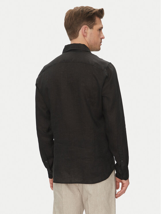 JOOP! JOOP! Cămașă 17 JSH-146Pai-W 30046075 Negru Slim Fit