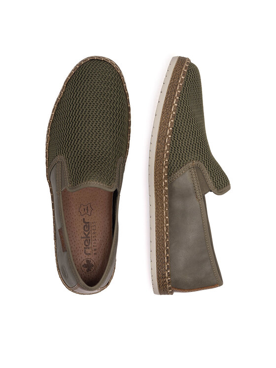 Rieker Rieker Sneakers aus Stoff B5265-54 Grün