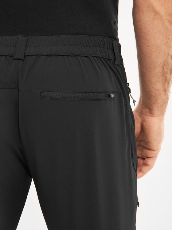 Viking Viking Spodnie materiałowe Rago Man Czarny Regular Fit