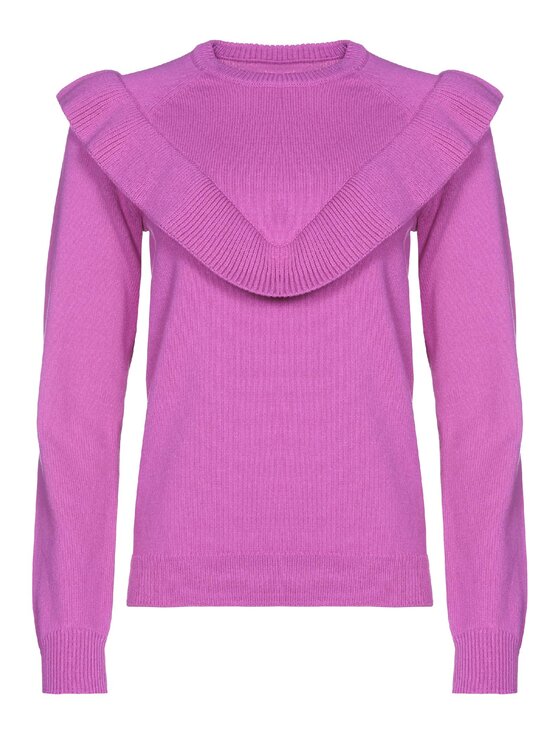 LAURELLA LAURELLA Sveter 6TU029 Ružová Regular Fit