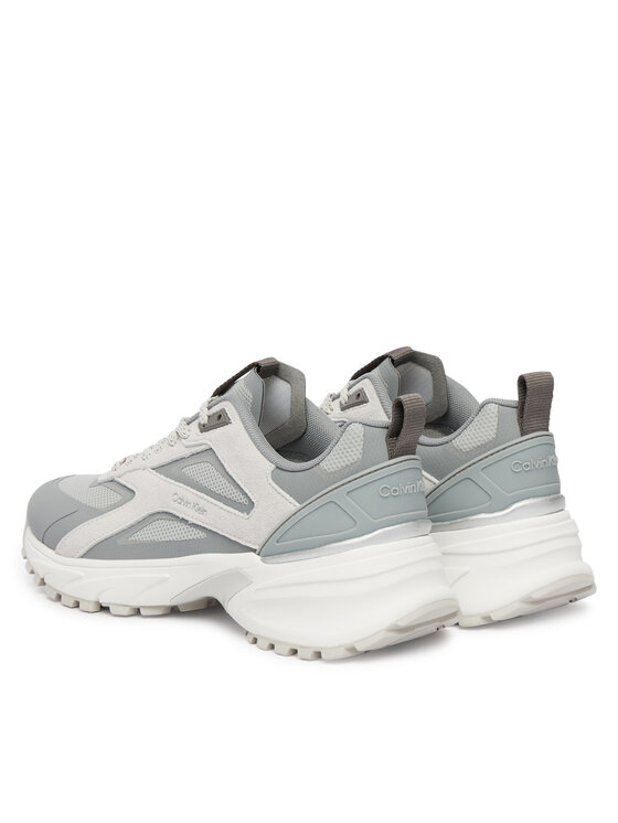 Calvin Klein Calvin Klein Sneakersy Hike Runner Ck Stripe Refl Su HW0HW03107 Sivá