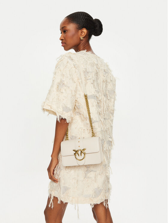 PINKO Pinko Torbica Love One Mini Cl. PE 23 PRR 100059 A0F1 Écru