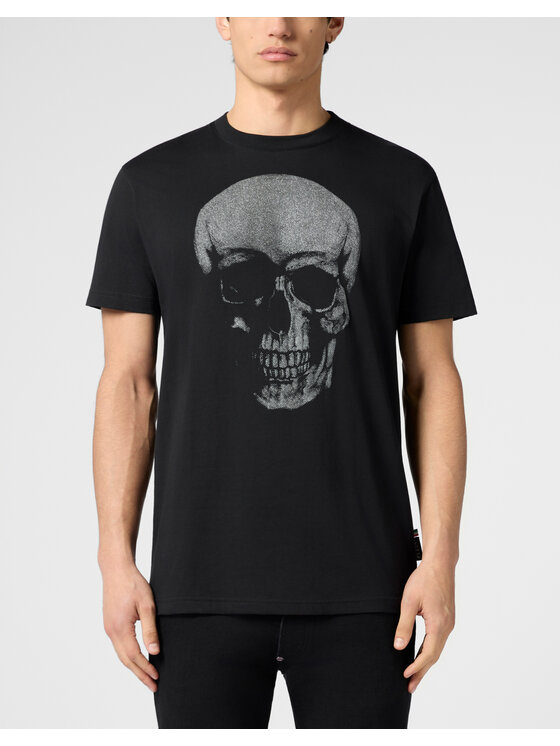 PHILIPP PLEIN PHILIPP PLEIN T-Shirt 30541 Czarny Regular Fit