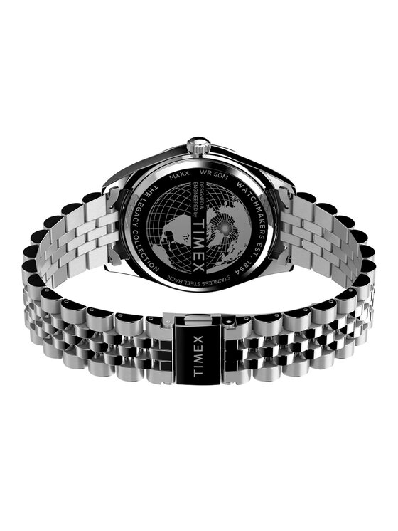 Timex Timex Ρολόι TW2V68000 Ασημί