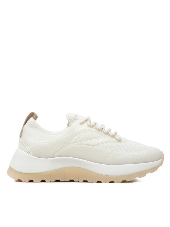 Sneakers Calvin Klein Runner Lace Up Pearl Mix M HW0HW02079 Alb