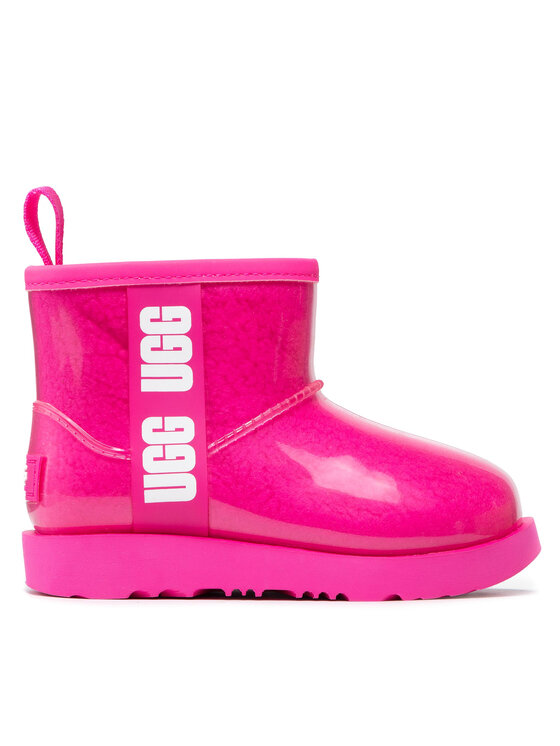 Ugg Ugg Lumesaapad Kids' Classic Clear Mini II 1112386K Roosa