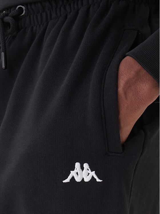 Kappa Kappa Donji dio trenerke 351Y41W 005 Crna Regular Fit