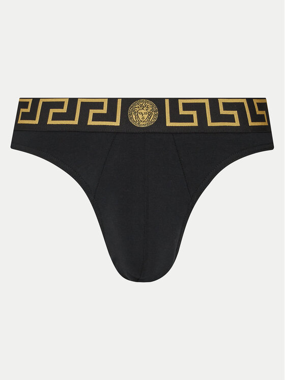 Férfi Tanga Versace, Méret: M, Fekete, AU100022 1A10011