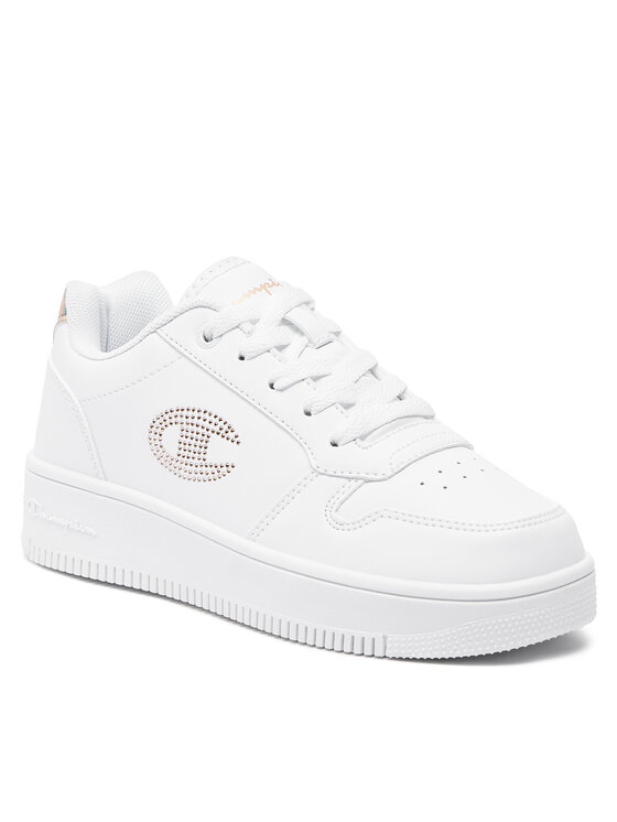 Champion Champion Sneakers Rebound Platform Glitter G Gs Low Cut Shoe S32872-CHA-WW008 Weiß