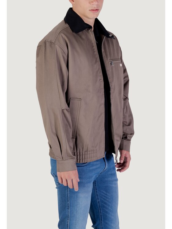 Calvin Klein Jeans Calvin Klein Jeans Bomber A- LS COTTON FZ BLOU Marrone To Fit